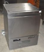 1 x Williams H5UC R290 R1 Single Door Stainless Steel Undercounter Fridge With Easy Grab Handle, Two