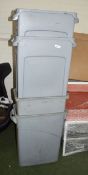 4 x Commercial Kitchen Waste Bins