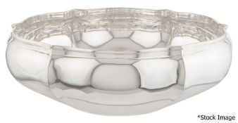 1 x GREGGIO Silver Plated Georgian Centrepiece Bowl (23cm) - Original Price £310.00