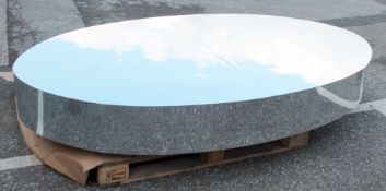 1 x Commercial 2-Metre Wide Retail Mirrored Shop Plinth / Platform - Ex-Display Showroom Piece -