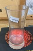 1 x Large Thick Glass Vase