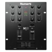 1 x Numark M101 Dj Mixer - CL731 - NO VAT ON THE HAMMER - Ref: PHSW325 - Location: Essex