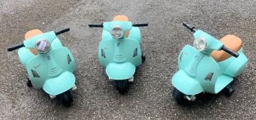 1 x 3 X Rechargable Vespa'S For Infants (No Chargers) - CL731 - NO VAT ON THE HAMMER - Ref: