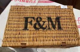 1 x Fortnum And Mason Wicker Basket Hamper