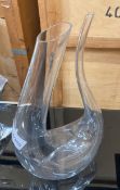 1 x Blown Glass Vase - CL731 - NO VAT ON THE HAMMER - Ref: PSHW386/435 - Location: Haverhill