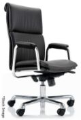 1 x BOSS DESIGN 'Delphi' High Back Executive Office Chair In Luxury Leather - Original Price £1,276
