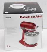 1 x KITCHENAID Artisan Ice Cream Maker Attachment - Original Price £118.95 - Boxed Stock