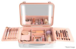 1 x BEAUTIFECT 'Beautifect Box' Make-Up Carry Case With Built-in Illuminated Mirror - RRP £279.00