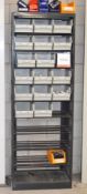 1 x Linbin Storage Stand With 17 x Linbin Storage Tubs - Approx 7ft Tall