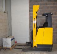 1 x Jungheinrich ETV110 Electric Forklift Reach Truck - Regularly Serviced & New Battery