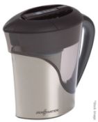 1 x ZEROWATER Stainless Steel 11-Cup Water Filter Jug (2.5L) - Original Price £49.99 *No Reserve*
