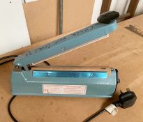 1 x Plastic film Sealer - Type PFS - 240v