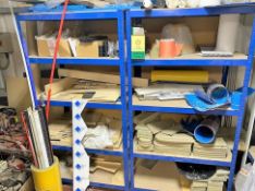 3 x Sections of Boltless Shelving - Contents Not Included