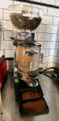 1 x Fracino Cunhill Commercial Automatic Coffee Grinder With 1kg Hopper and Knocking Drawer