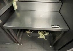 1 x Stainless Steel Prep Bench - Size: H76 x W68 x D80 cms