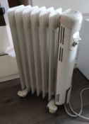 1 x Dimplex Oil Filled Column Radiator Heater - Model: RD1507H - LBC122 - CL763- Location: Sale M33