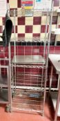 1 x Wire Shelving Rack For Commercial Kitchens