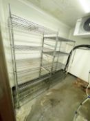 2 x Commercial Wire Shelves