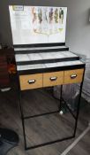 1 x Decloer Paris Display Unit With Drawer - LBC129 - CL011 - Location: Altrincham WA14Dimensions: 1