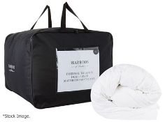 1 x HARRODS OF LONDON Thermal Balance Emperor Mattress Protector (200cm x 200cm) - RRP £2,050