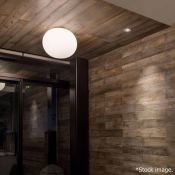 1 x FLOS 'Glo-Ball C2' Designer Ceiling Light Fitting With Opal Shade - Original Price £580