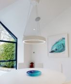 1 x Stylish Contemporary Round Ceiling Light Fitting - Ref: Din/Rm - CL775 - NO VAT ON THE HAMMER