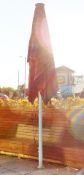 1 x Outdoor Garden Parasol - Includes Floor Mounting Bracket - Approx 480cm Height