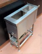 1 x Stainless Steel Freestanding Baine Marie Unit