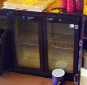 1 x Osborne Two Door Undercounter Commercial Bottle Cooler