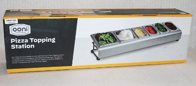 1 x OONI 6-Container Pizza Topping Station - Boxed Stock Ref: 6880065/HAS1163/WH2/C8 - 922 - CL987 -