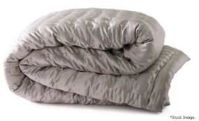 1 x GINGERLILY Mulberry Silk Double Windsor Bedspread (240cm x 240cm) - Original Price £620.00