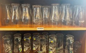 Approx 200 x Various Glasses Including Beer Jugs, Pint Glasses, Wine Glasses, Cherry Glasses,