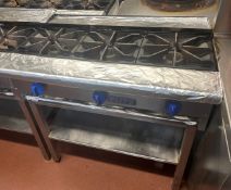 1 x Elite Commercial Triple Burner Cooker - Size: 90 x 50 x 90 cms - Ref: JMR198 - CL782 - Location: