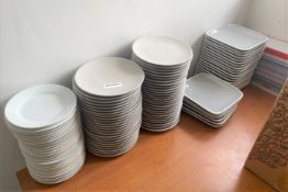 1 x Assorted Collection to Include Over 100 Plates, Fly Zapper, Stainless Steel Cooking Trays,
