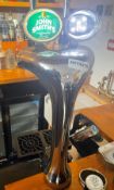 1 x Twin Tap Beer Dispenser Pump