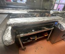 1 x Commercial Triple Gas Hob Burner - Includes Contents - Ref: JMR191 - CL782 - Location: