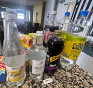 1 x Assorted Lot of Unused Soft Drinks - Includes 9 Items Including Coke, Lemonade, Orange Juice,