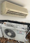 1 x Mitsubishi Split Type Air Conditioning Unit - Includes Indoor Unit and Outdoor Unit
