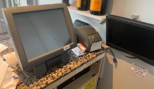 1 x Aures Poslighne Elios EPOS System With Receipt Printer, Cordless Phone, Payment Terminal, Cash
