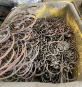 1 x Box Of Assorted Iron Parts - Box Not Included - Ref: 5 - CL464 - Location: Liverpool L19