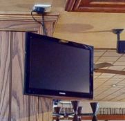 3 x LG Televisions Including 1 x 32 Inch and 2 x 26 Inch - Includes Wall Mount Brackets