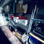 4 x Wire Shelving Racks For Commercial Kitchens