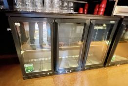 1 x Gamko Triple Door Backbar Bottle Cooler - Model MC1/315