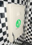 1 x Baby Nappy Changer Unit - Wall Mounted