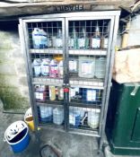 1 x Industrial Steel Cage Locker With Two Lockable Doors