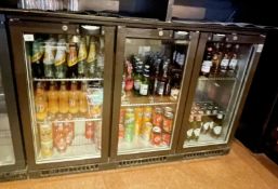 1 x Gamko Tripple Door Backbar Bottle Cooler