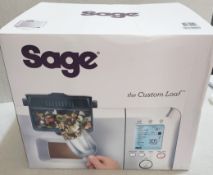 1 x Sage Custom Stainless Steel Loaf Bread Maker - Original Price £261.00