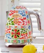 1 x SMEG Dolce & Gabbana 'Eclectic Italian' Sicily Kettle - Original Price £499.95