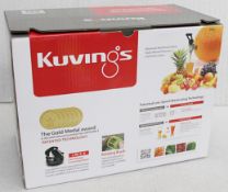 1 x KURVINGS 850SC Silent Upright Masticating Electric Juicer - Original Price £360.00 - Boxed