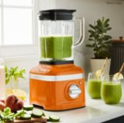 1 x KITCHENAID Artisan K400 Blender - Colour: Honey Orange - Original Price £299.00 - Unused Boxed